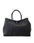Garden Party 36 in Noir Negonda Leather, back view